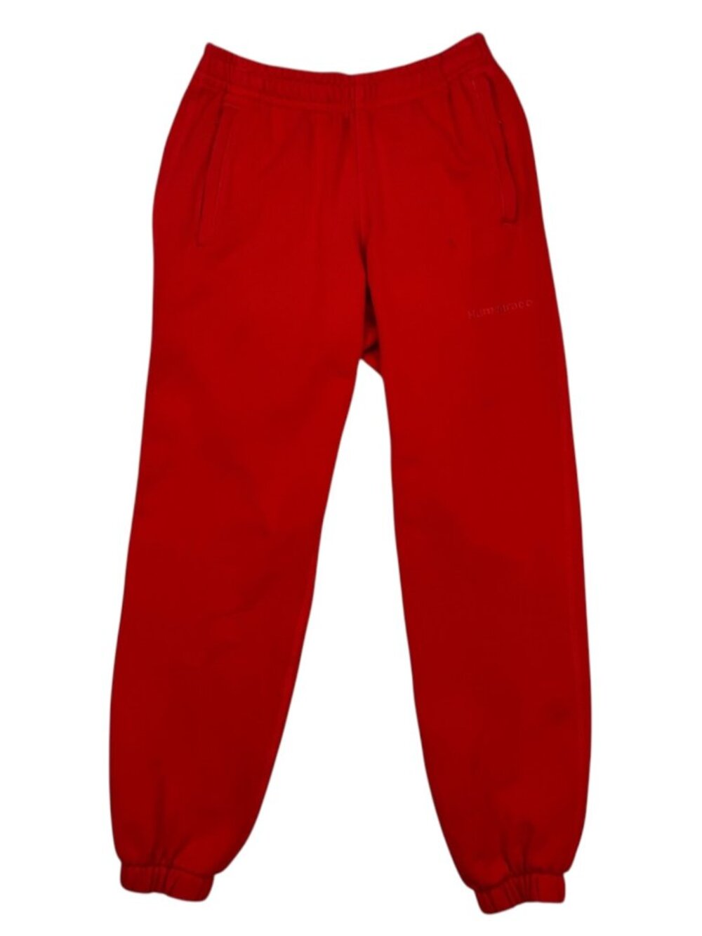 Adidas Humanrace Unisex Pharrell Williams Basics Pant Jogger XS Vivid Red